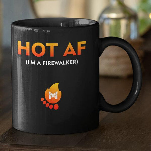 Firewalking "Hot AF" Mug-Apparel-The Miracles Store